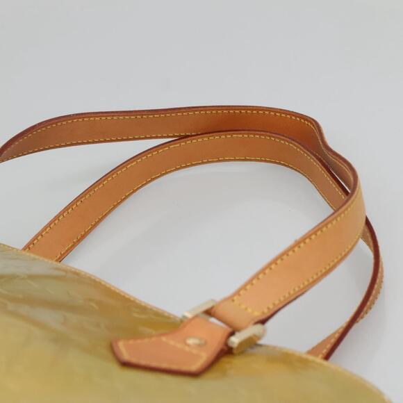 LOUIS VUITTON Monogram Vernis Houston Hand Bag Gris M91053 - Picture 8 of 13